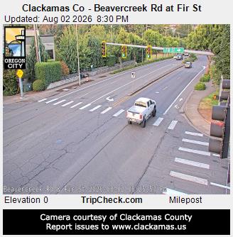 Clackamas Co - Beavercreek Rd at Fir St